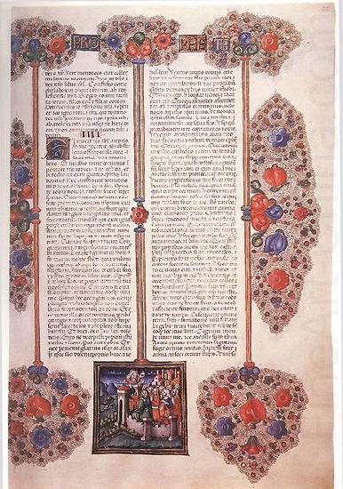 Bible of Borso d'Este, unknow artist